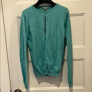 Cotton Button-Up Cardigan